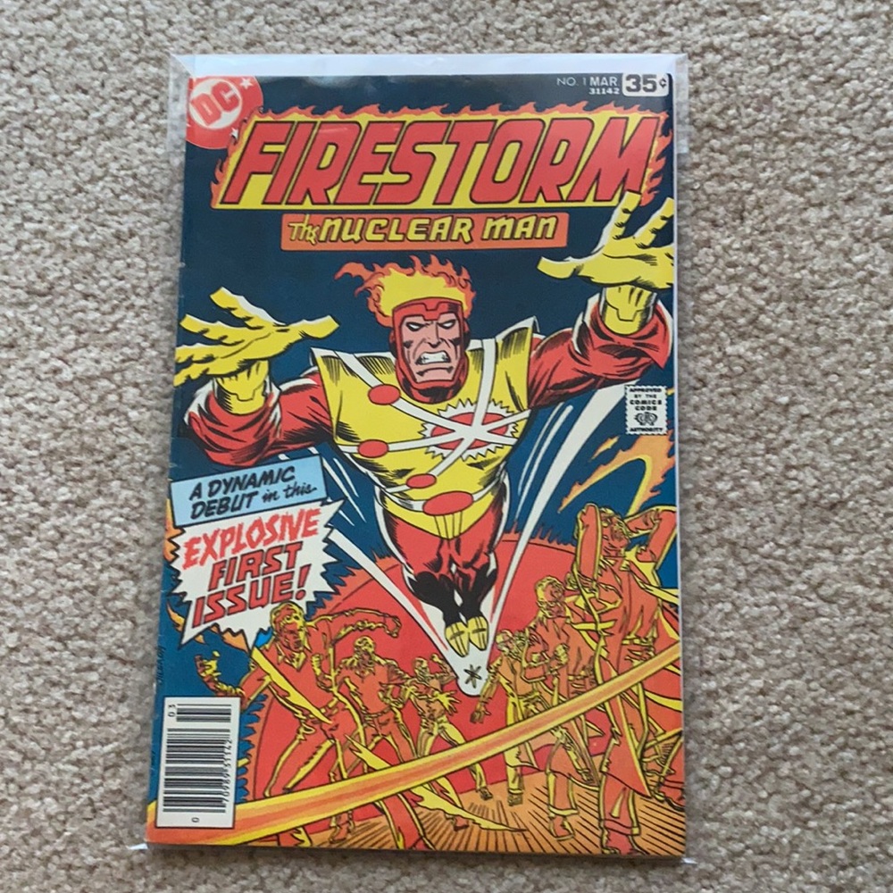 DC Firestorm The Nuclear Man Dynamic Debut Explosive First Issue No. 1 Mar 1978